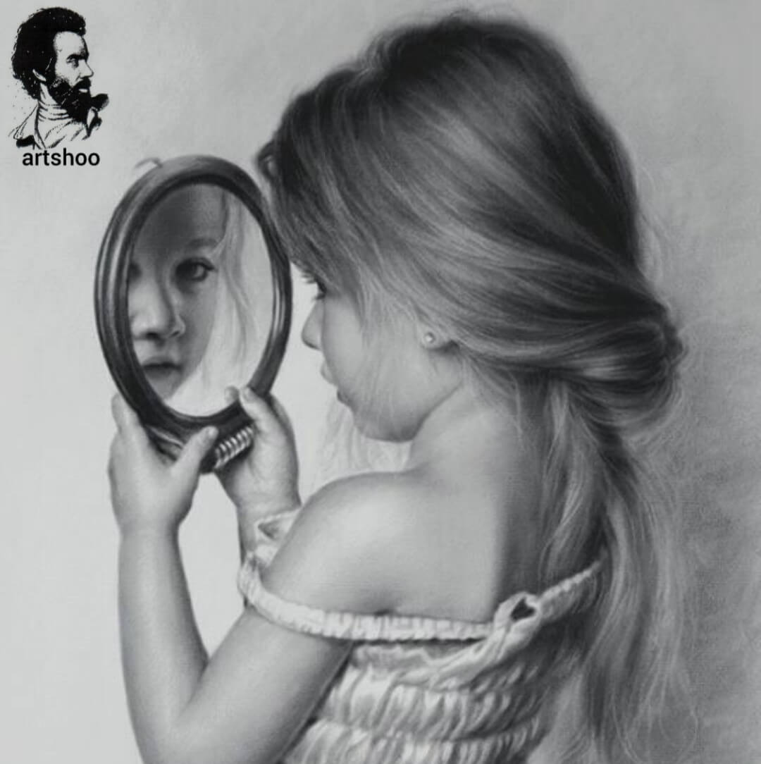 آموزش نقاشی سیاه قلم